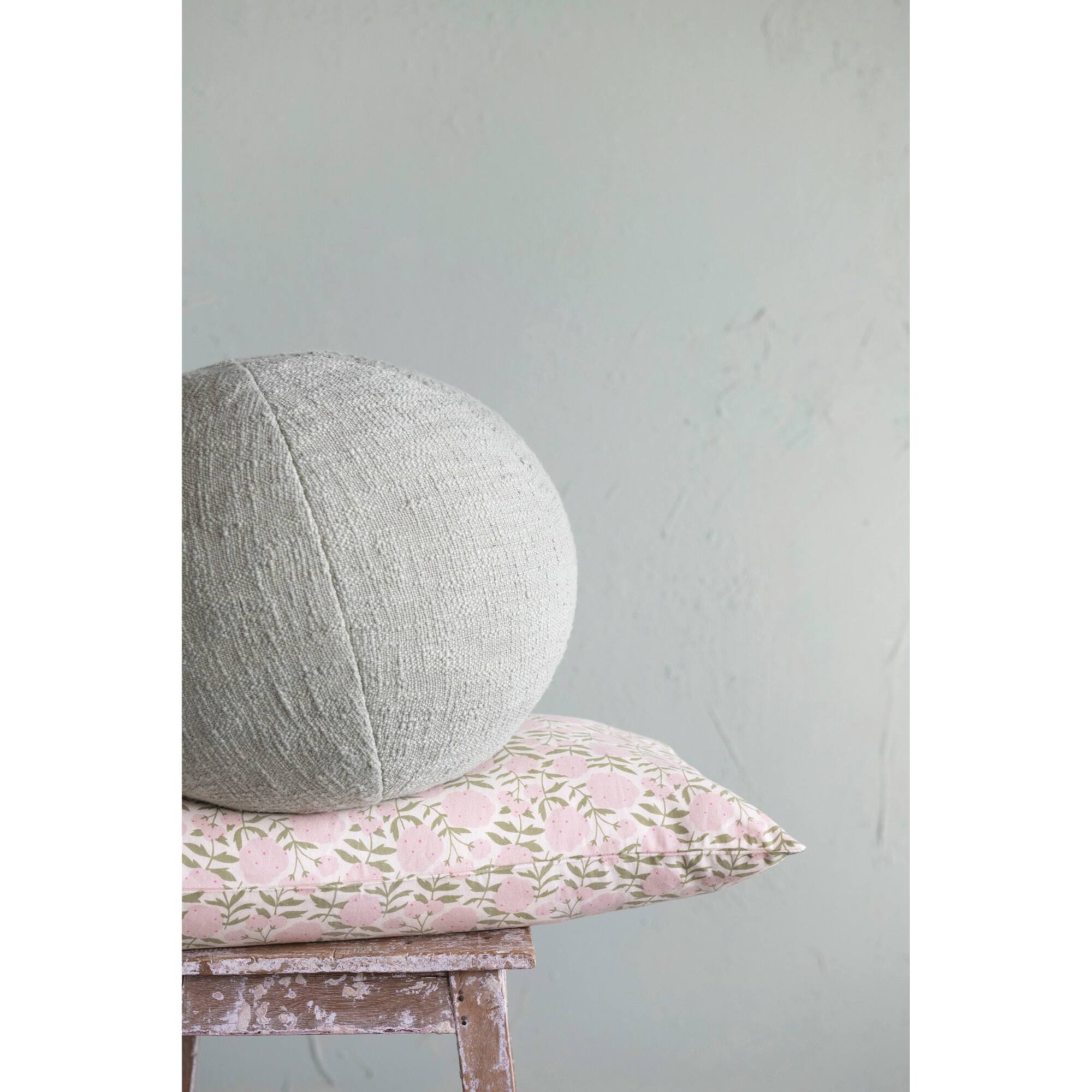 Hello Honey® Sage Cotton Slub Orb Pillow